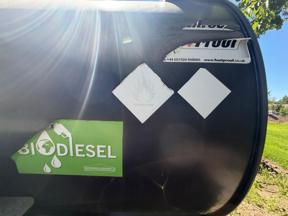 Fuel Proof dieseltank på henger – 9 000 liter – 2017