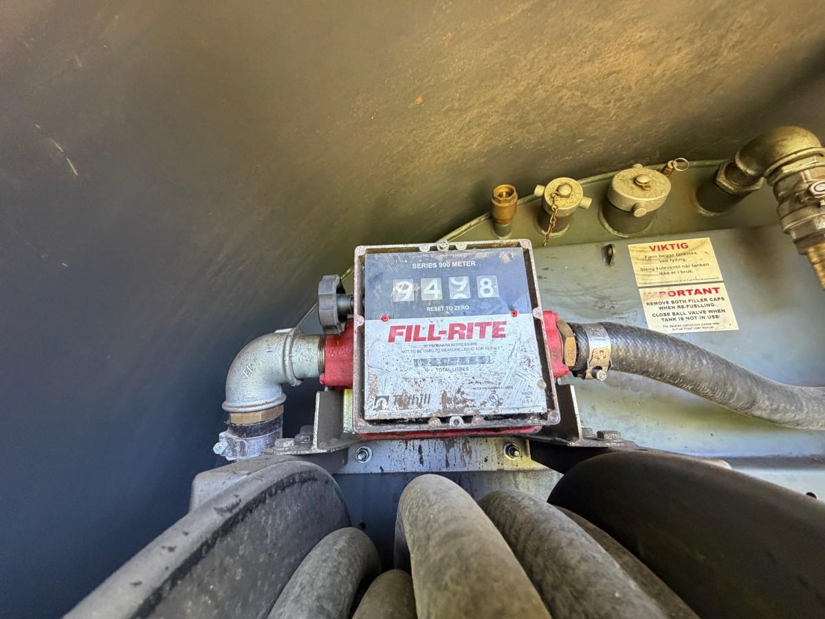 Fuel Proof dieseltank på henger – 9 000 liter – 2017