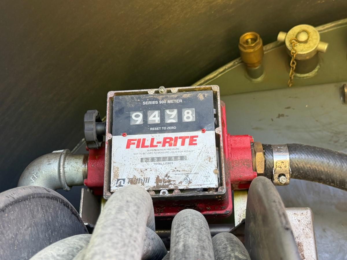 Fuel Proof dieseltank på henger – 9 000 liter – 2017