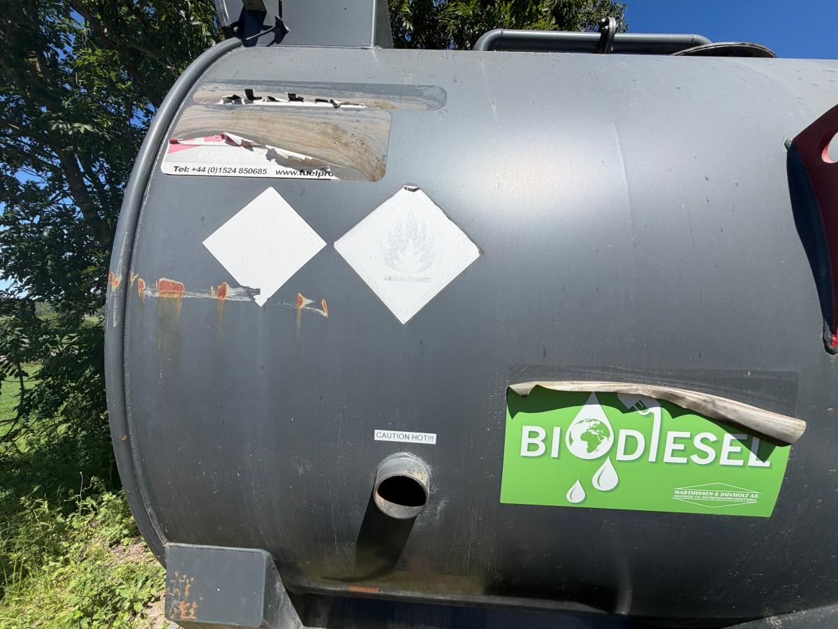 Fuel Proof dieseltank på henger – 9 000 liter – 2017