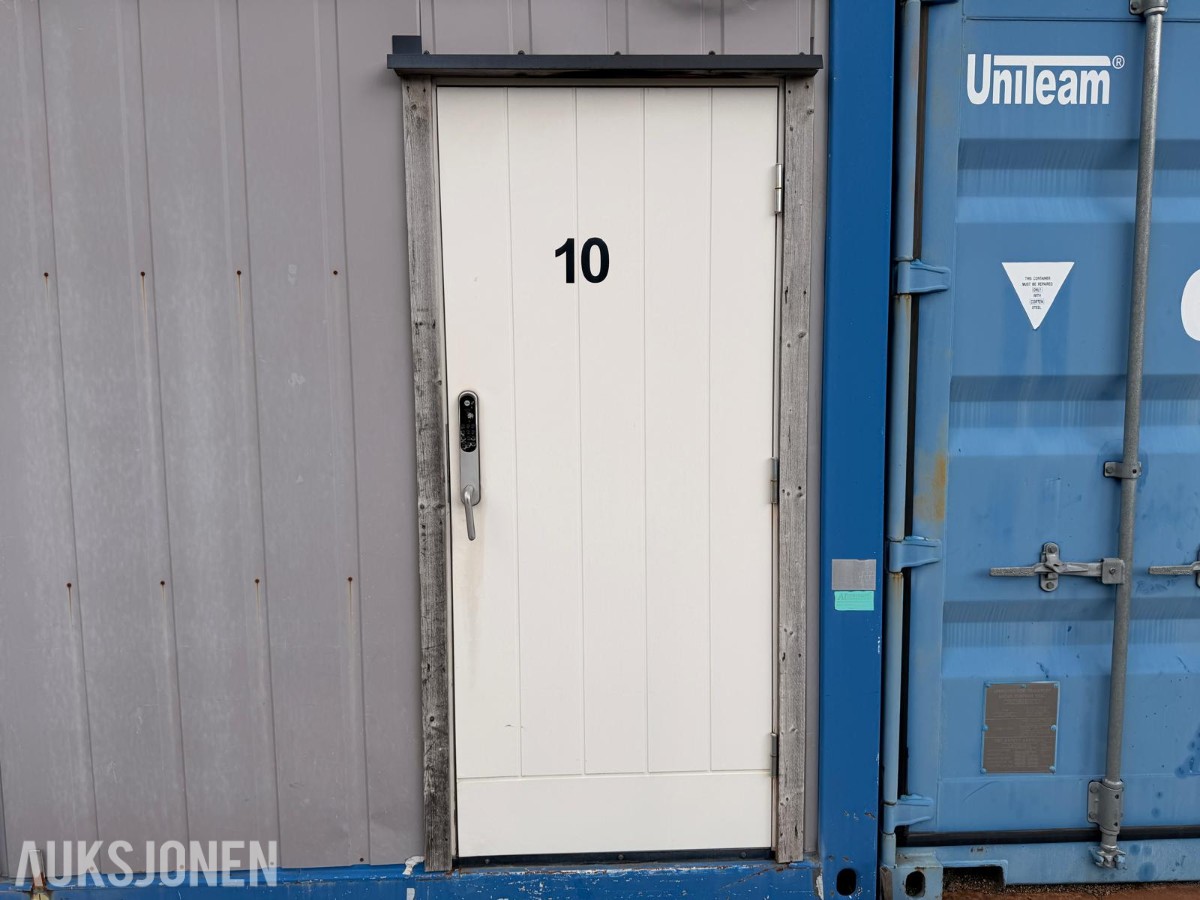 4 stk modulbrakker – Kontor, garderobe og oppholdsrom – Trapp medfølger