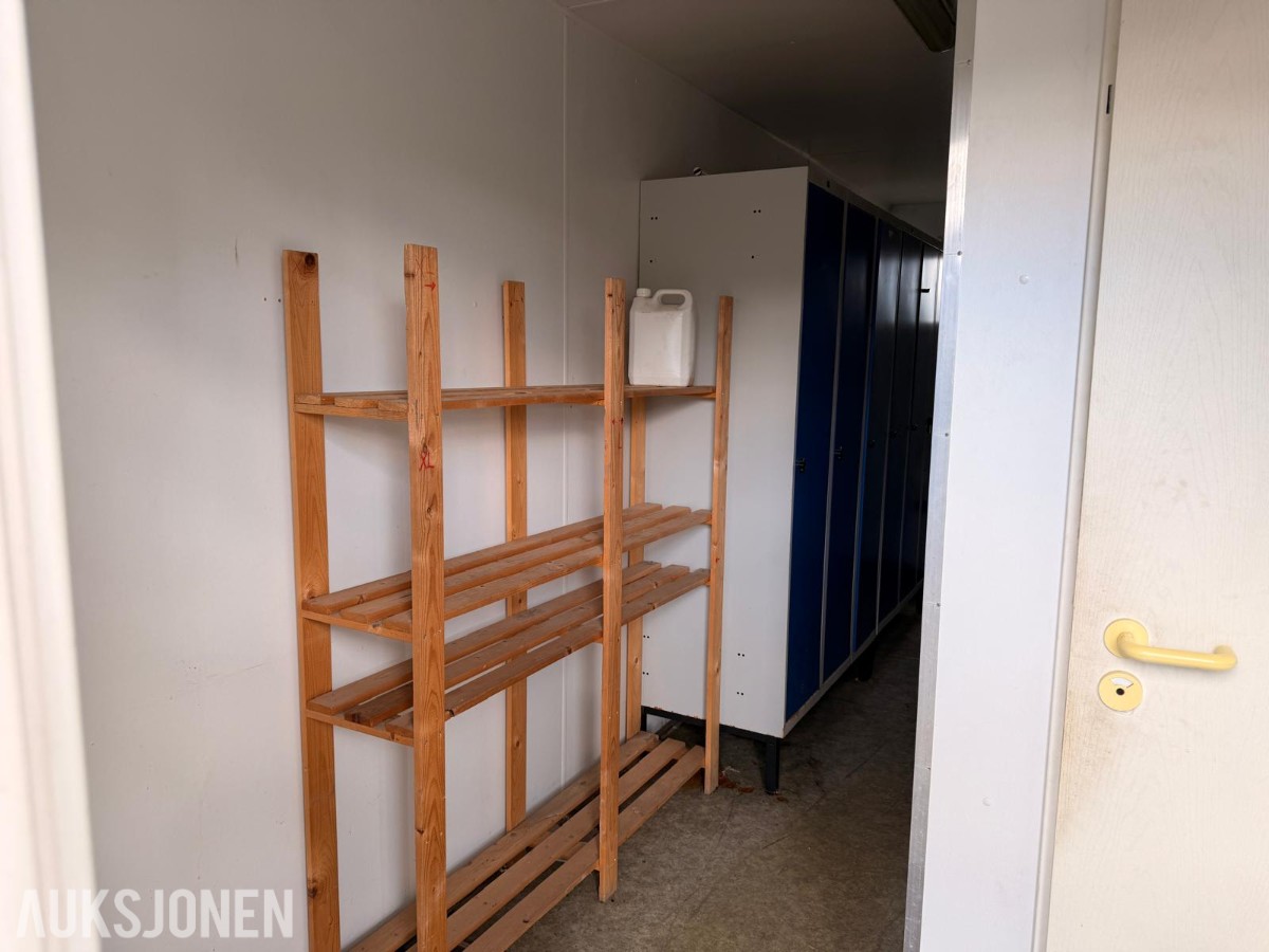 4 stk modulbrakker – Kontor, garderobe og oppholdsrom – Trapp medfølger