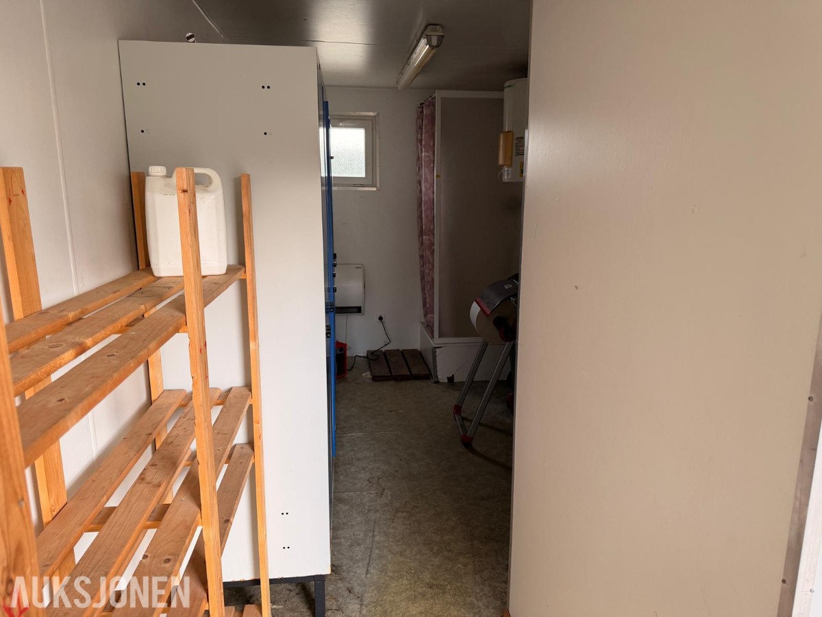 4 stk modulbrakker – Kontor, garderobe og oppholdsrom – Trapp medfølger