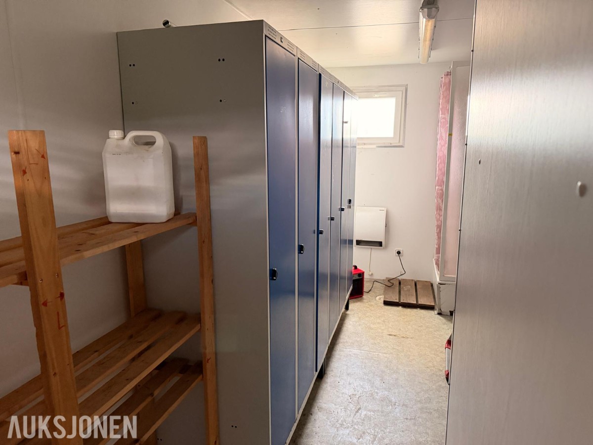 4 stk modulbrakker – Kontor, garderobe og oppholdsrom – Trapp medfølger