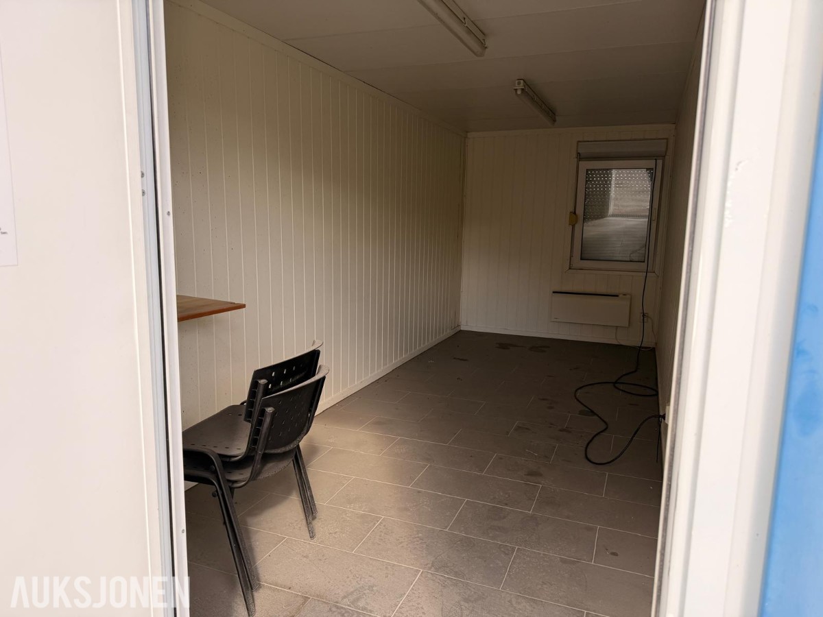 4 stk modulbrakker – Kontor, garderobe og oppholdsrom – Trapp medfølger