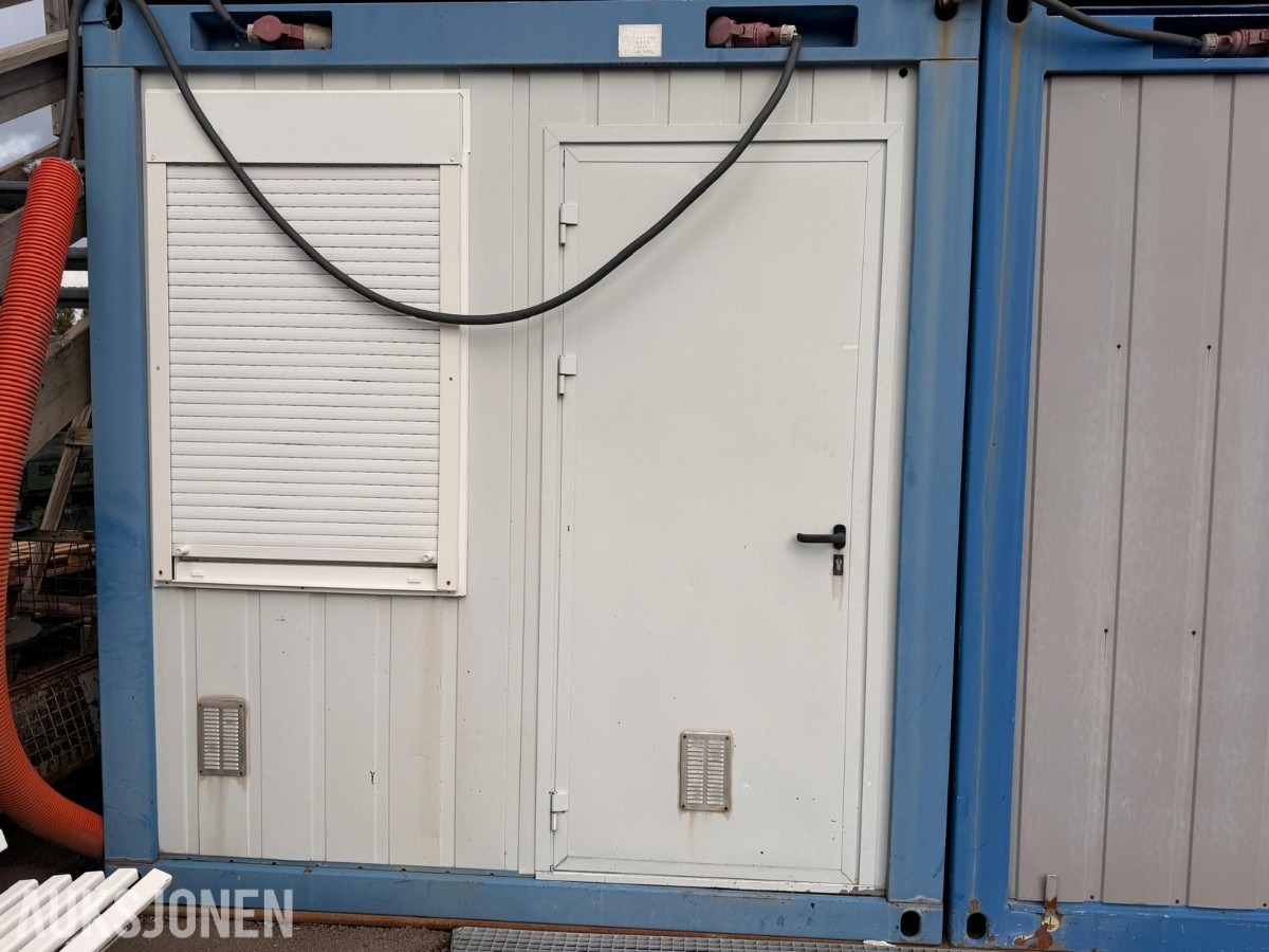 4 stk modulbrakker – Kontor, garderobe og oppholdsrom – Trapp medfølger