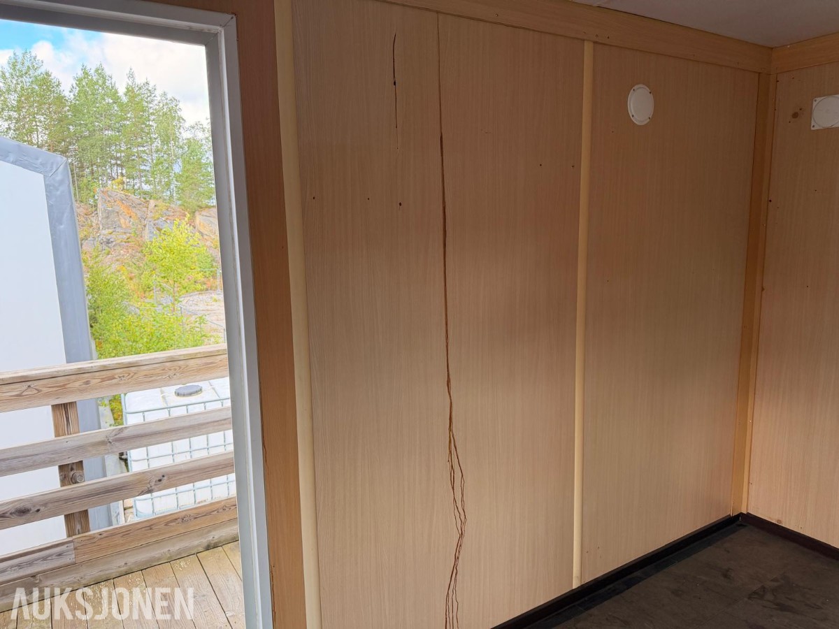 4 stk modulbrakker – Kontor, garderobe og oppholdsrom – Trapp medfølger