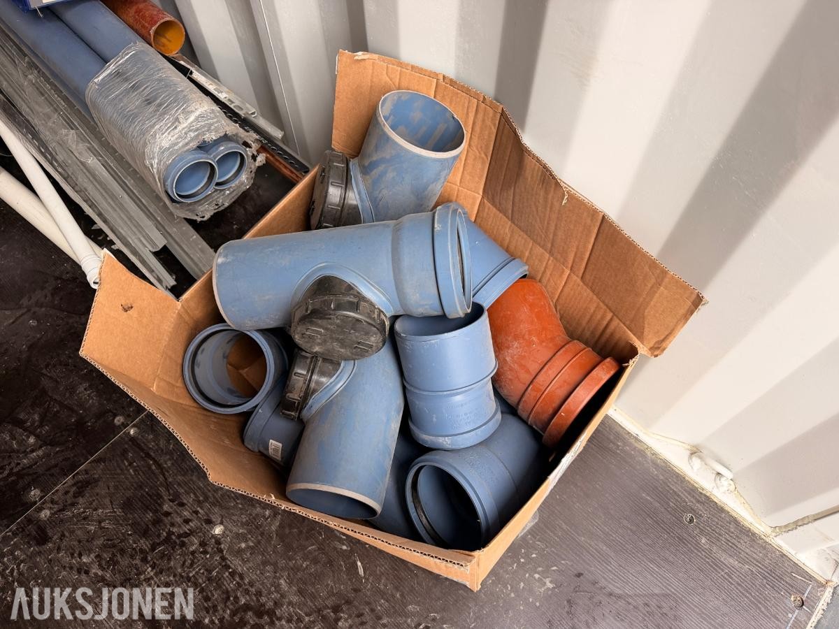 Diverse Uponor og Tece rør