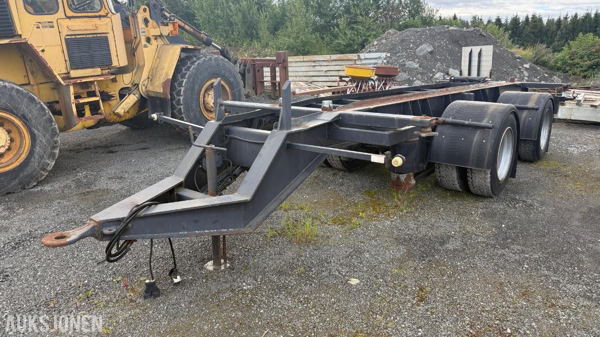 1987 Istrail SABL 120 AWL containerchassis m/ luftfjæring – 2-akslet