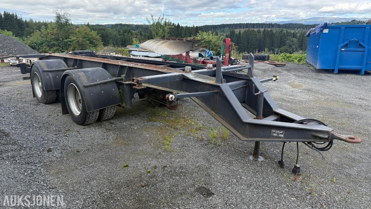 1987 Istrail SABL 120 AWL containerchassis m/ luftfjæring – 2-akslet