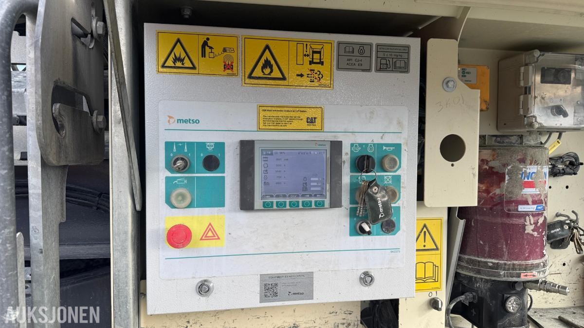 2021 Metso Lokotrack LT106 mobilt knuseverk – CAT C7 – 7.691 motortimer
