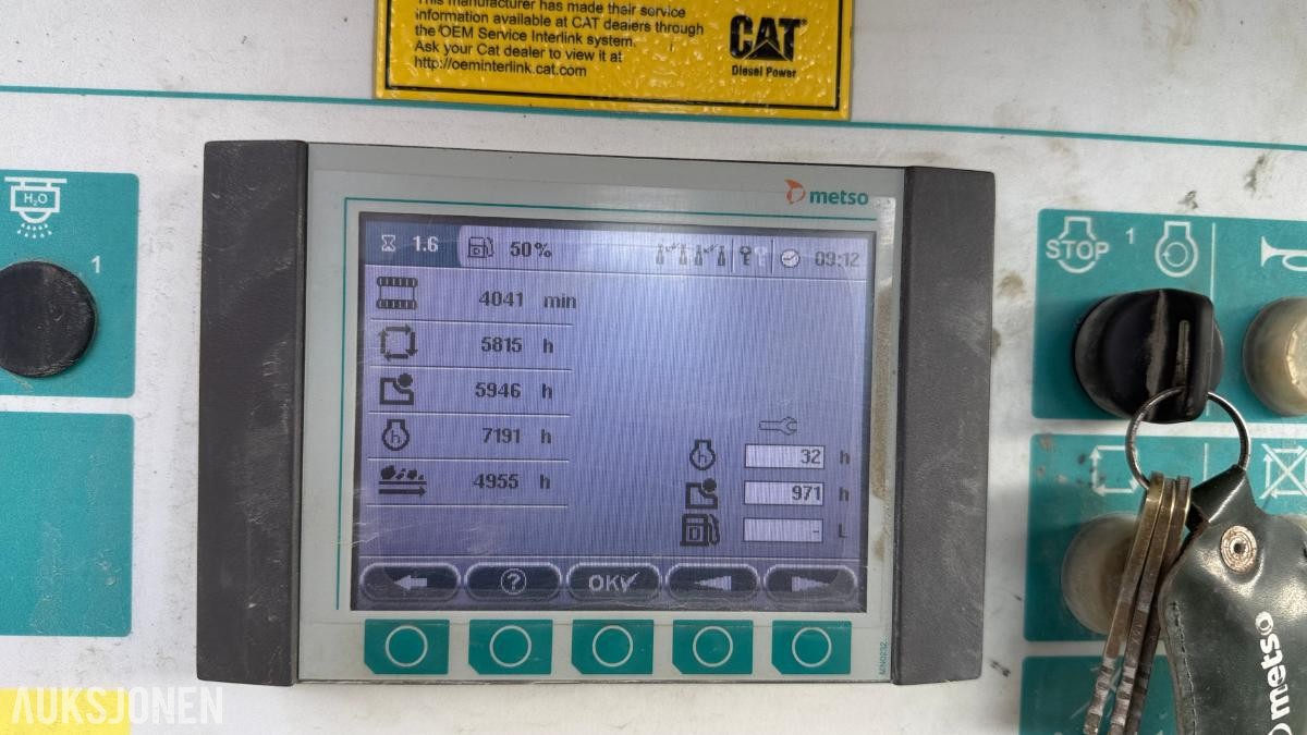 2021 Metso Lokotrack LT106 mobilt knuseverk – CAT C7 – 7.691 motortimer