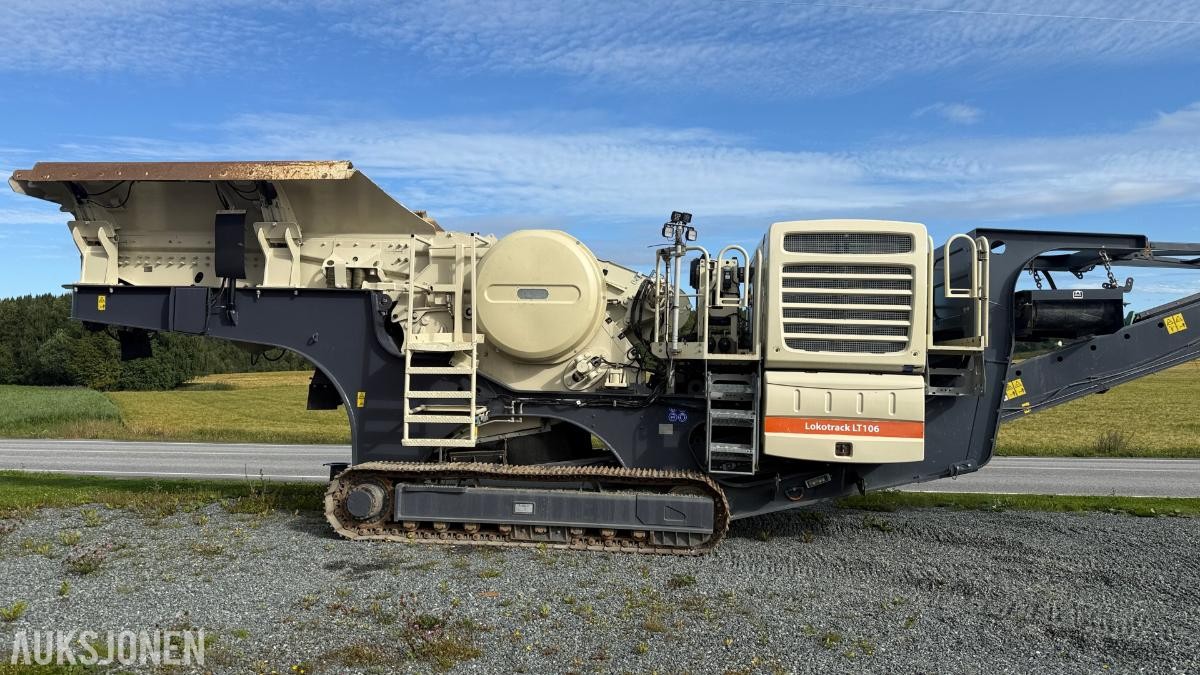 2021 Metso Lokotrack LT106 mobilt knuseverk – CAT C7 – 7.691 motortimer