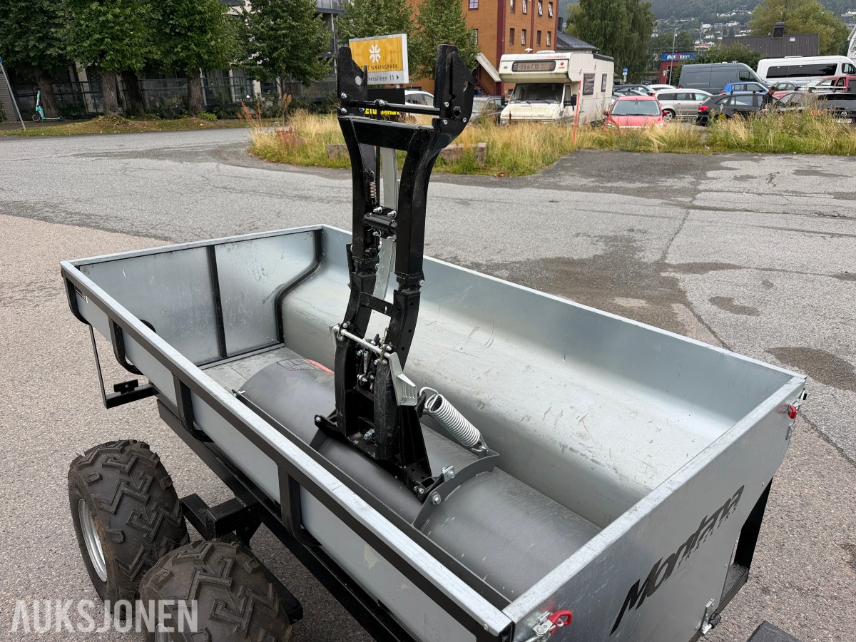 2020 Odes Assailant ATV med tipphenger og brøyteskjær