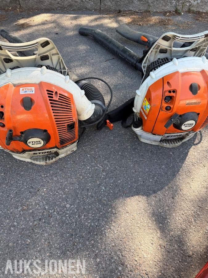 Stihl løvblåser og Jonsered motorsag