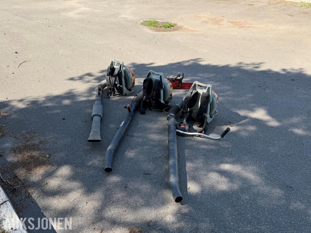 Stihl løvblåser og Jonsered motorsag