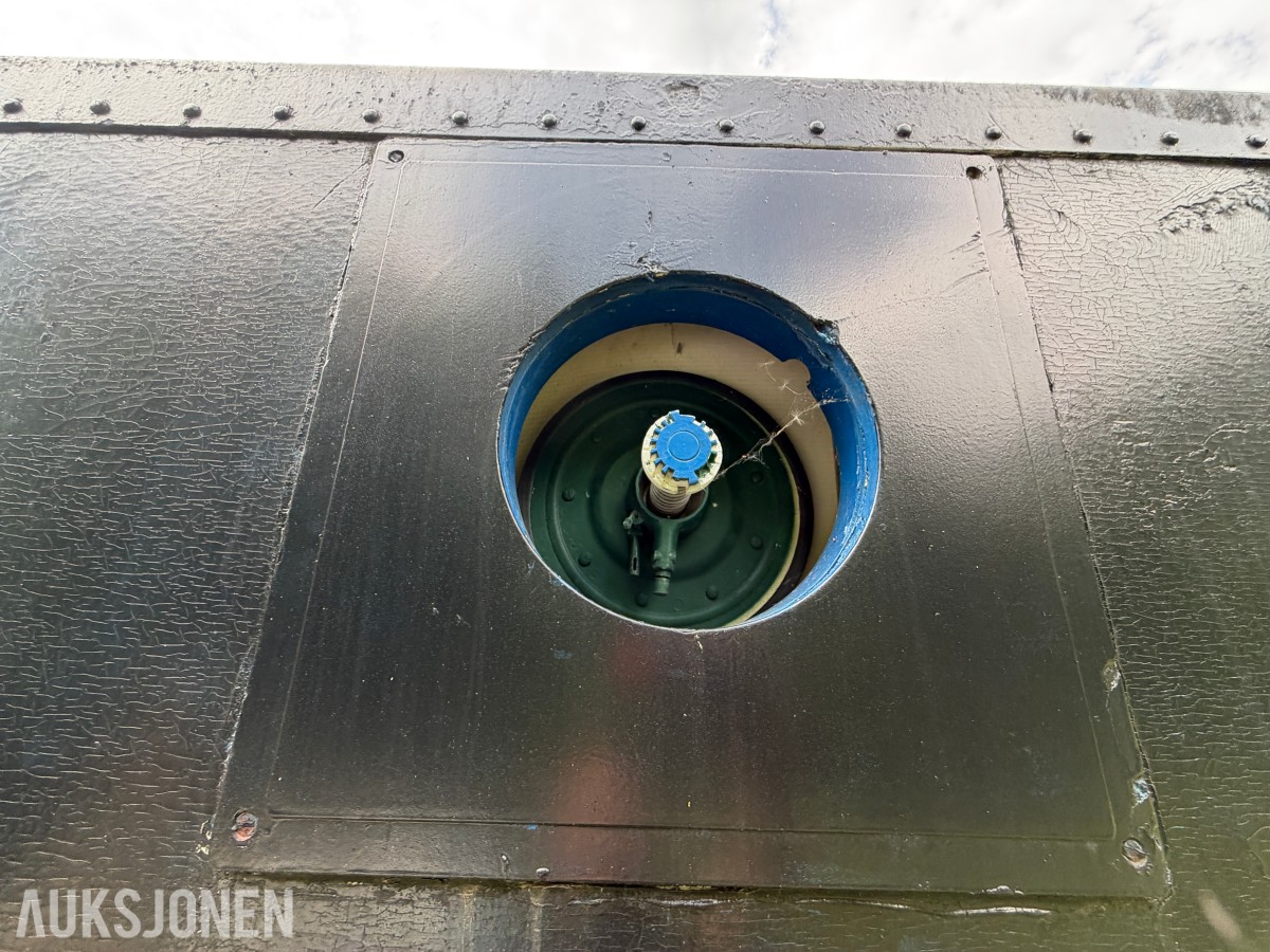 20-fots isolatert container med strømopplegg – ca. 6 × 2,4 × 2,4 m