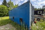 20-fots isolatert container med strømopplegg – ca. 6 × 2,4 × 2,4 m