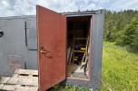 20-fots isolatert container med strømopplegg – ca. 6 × 2,4 × 2,4 m