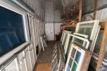 20-fots isolatert container med strømopplegg – ca. 6 × 2,4 × 2,4 m
