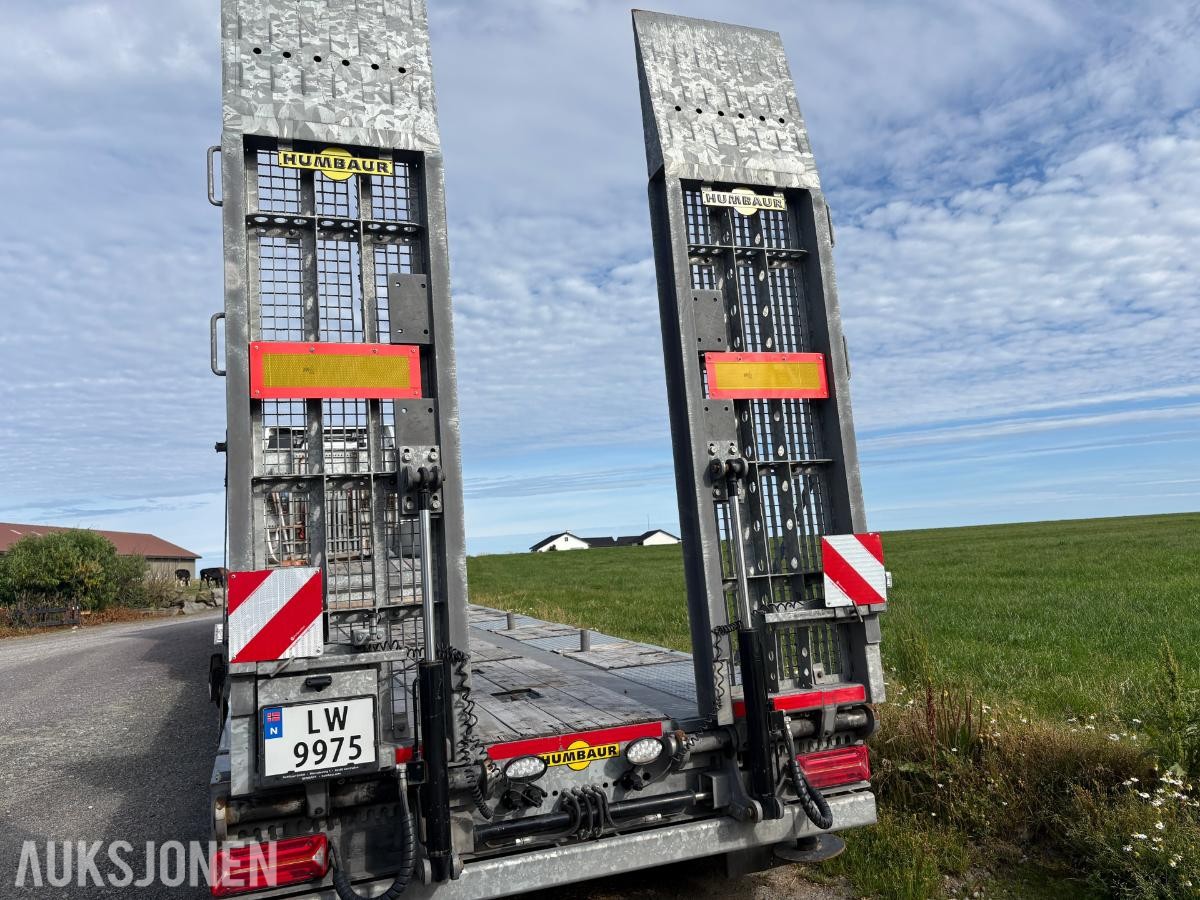 2022 Humbaur Maskin tralle hydrauliske kjørebruer