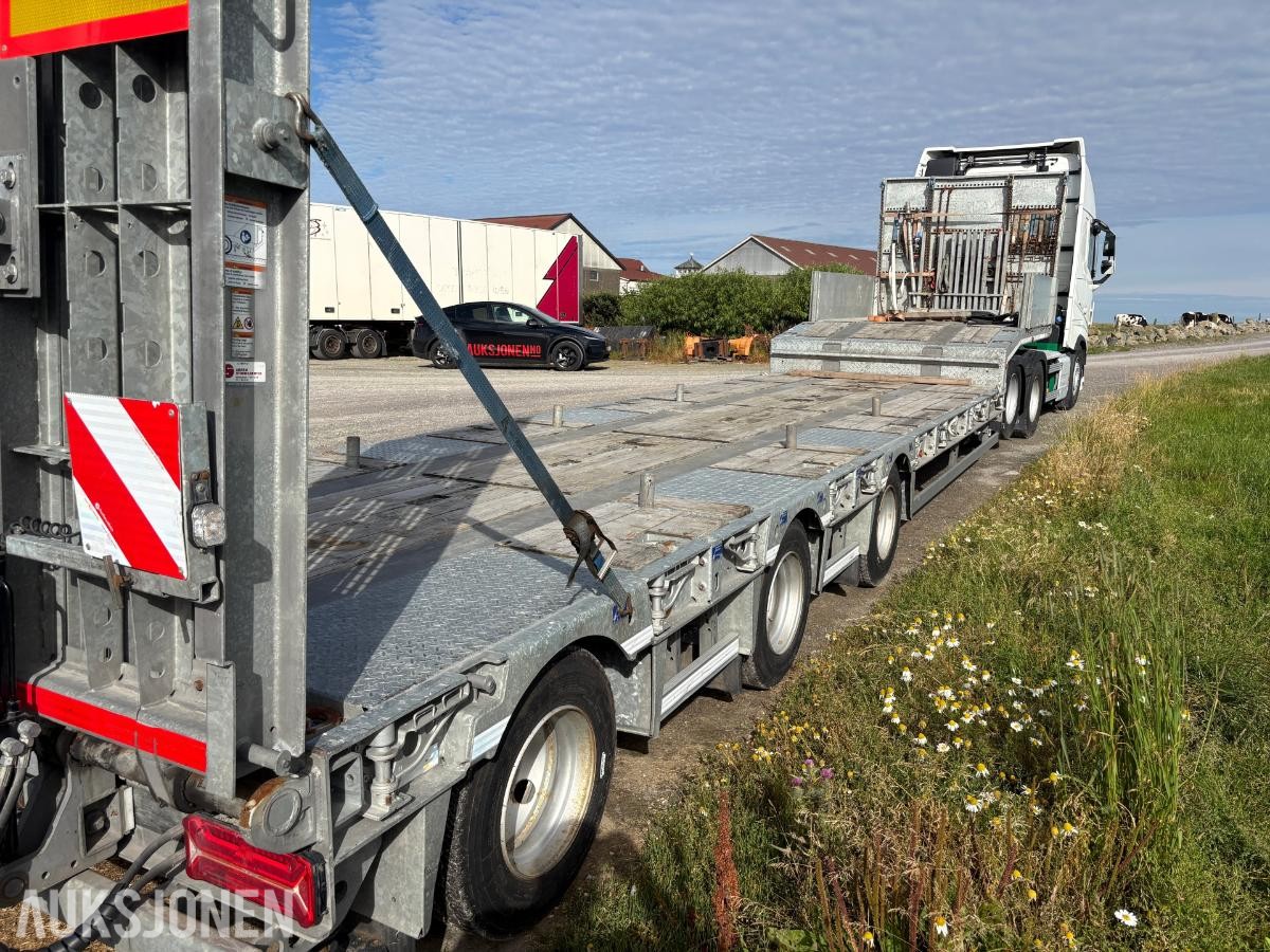 2022 Humbaur Maskin tralle hydrauliske kjørebruer