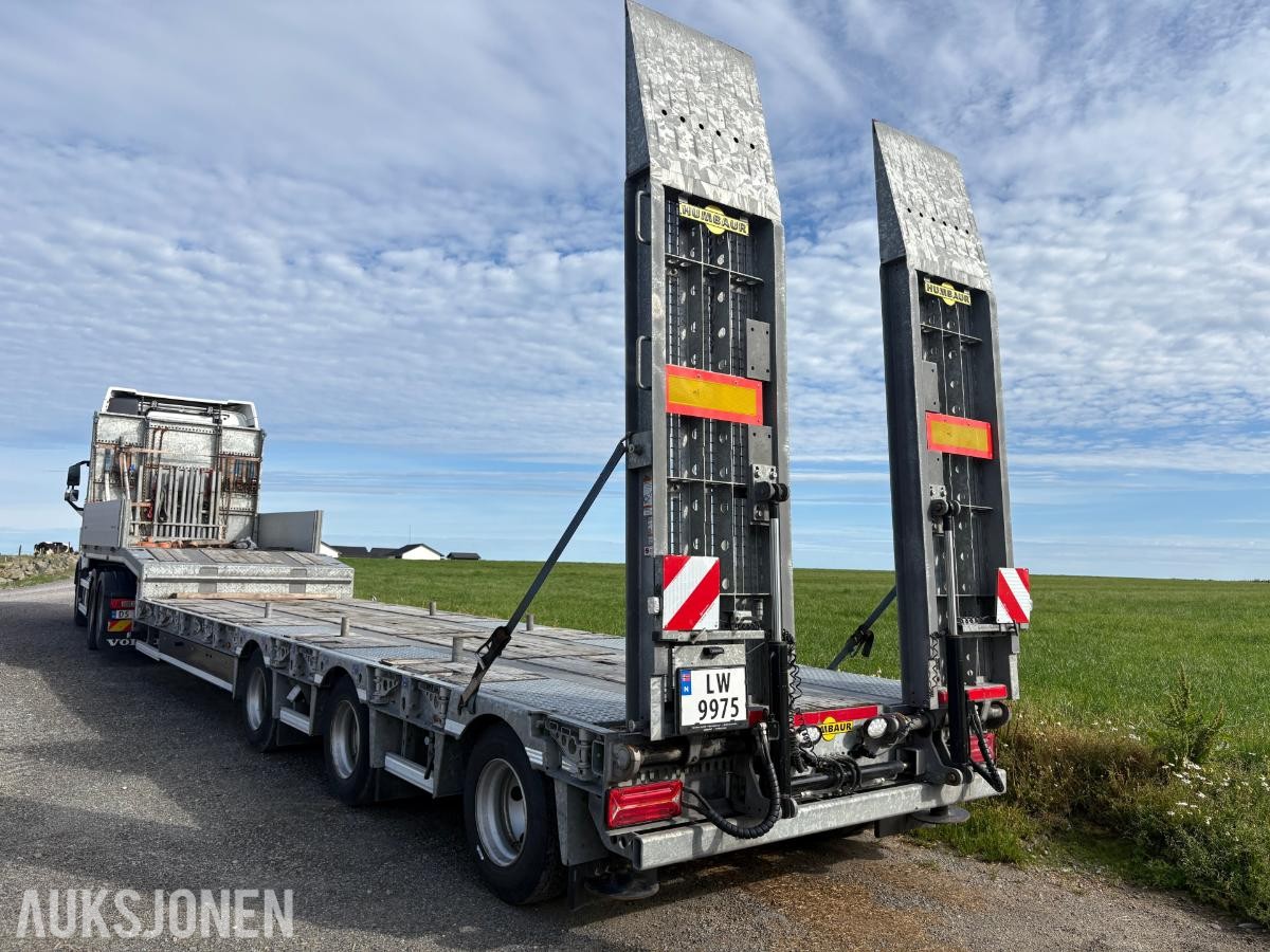 2022 Humbaur Maskin tralle hydrauliske kjørebruer