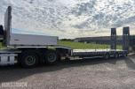 2022 Humbaur Maskin tralle hydrauliske kjørebruer 