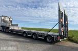 2022 Humbaur Maskin tralle hydrauliske kjørebruer 