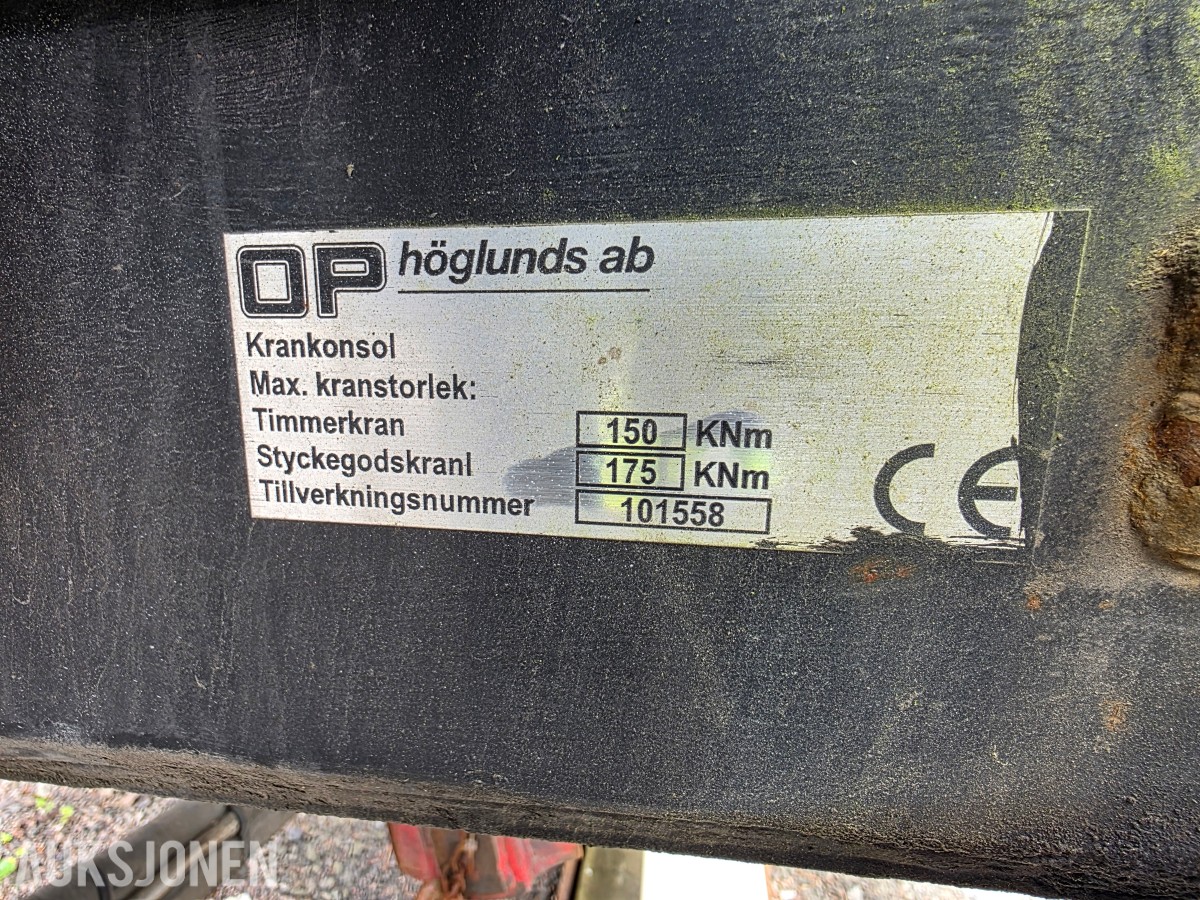 2012 Palfinger PK18002-EH power link plus til lastebil