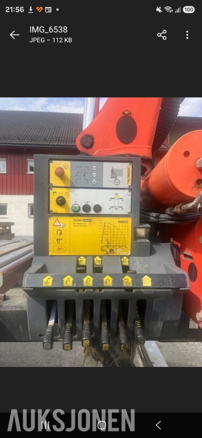 2012 Palfinger PK18002-EH power link plus til lastebil