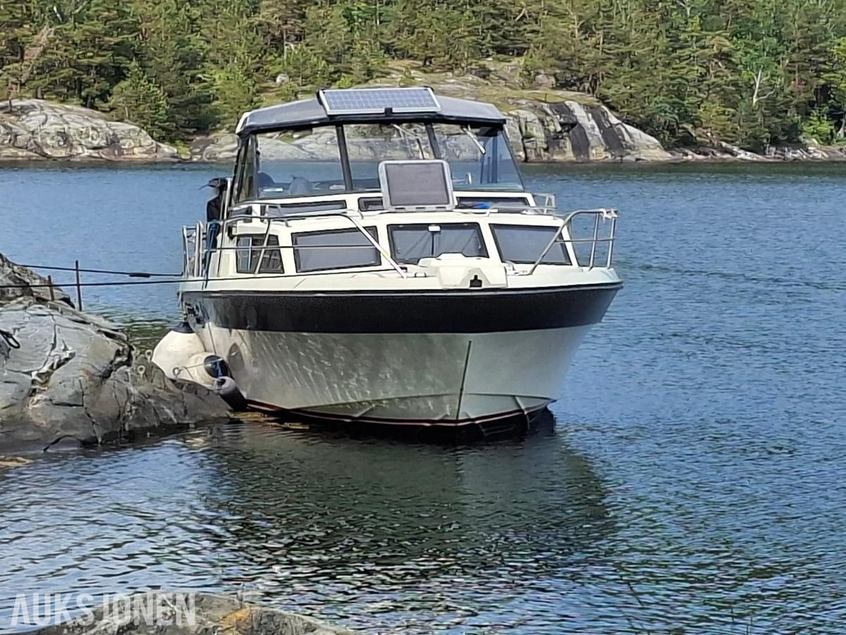 85 Scand Atlantic båt med 2 stk volvo b40