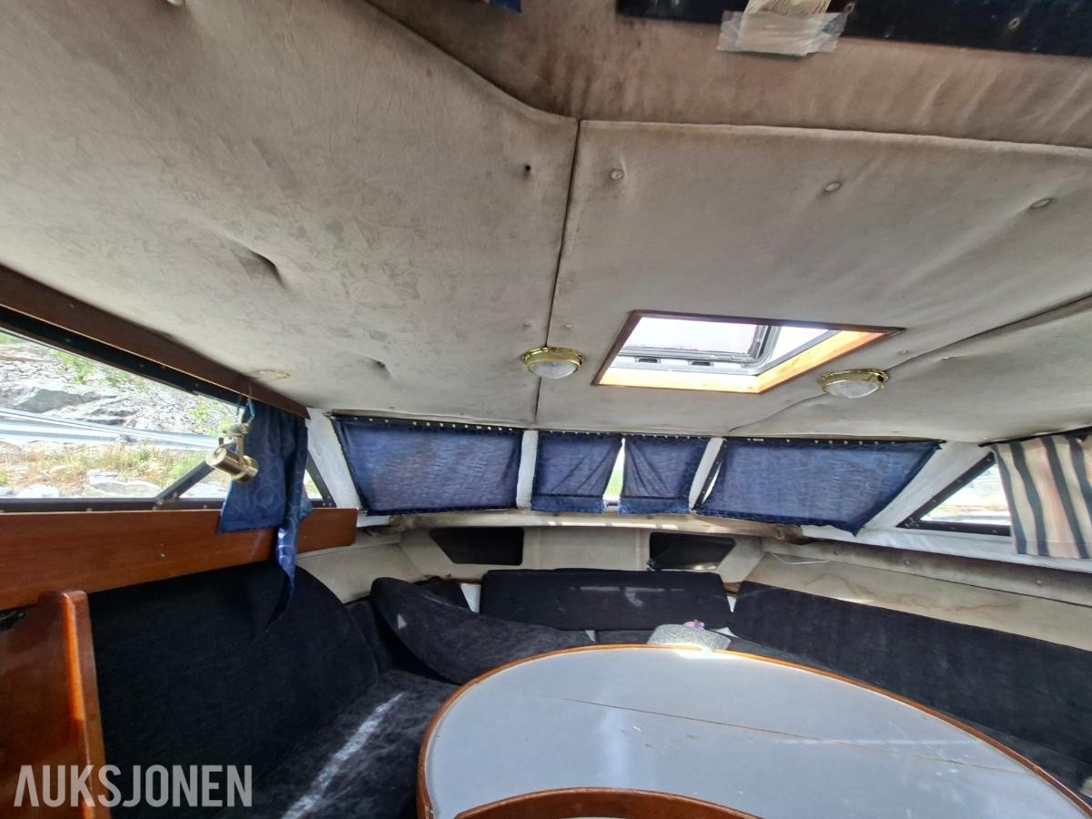 85 Scand Atlantic båt med 2 stk volvo b40