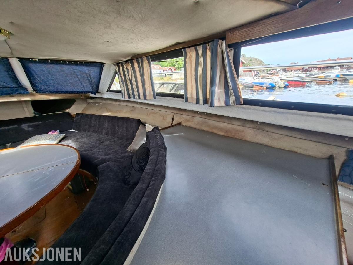 85 Scand Atlantic båt med 2 stk volvo b40