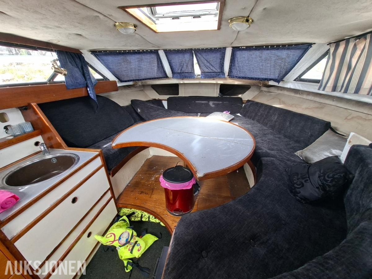 85 Scand Atlantic båt med 2 stk volvo b40