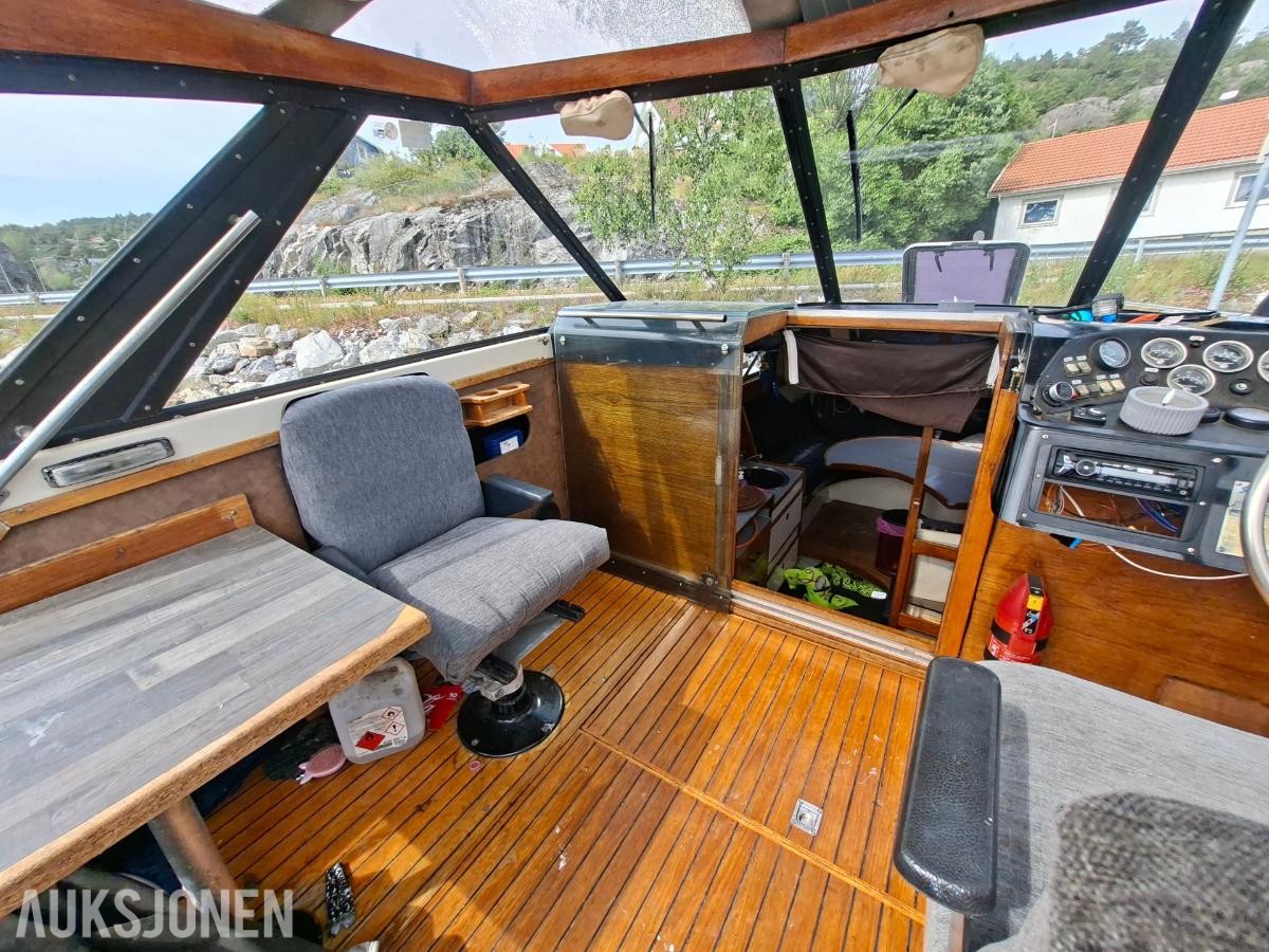 85 Scand Atlantic båt med 2 stk volvo b40