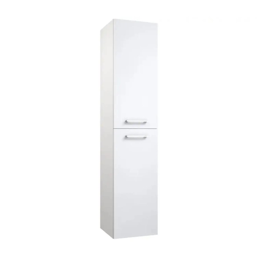 Korsbakken Bad høyskap - glossy white - ny