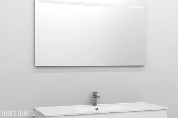 Alterna Leo speil med LED 120x70cm - ny i emballasje