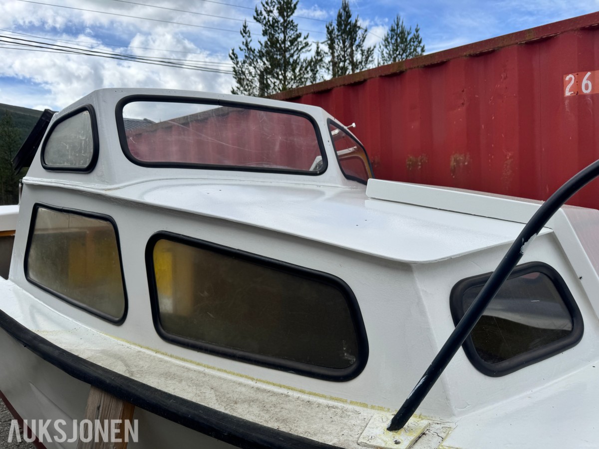 1975 Mørebas snekke 20 fot med Volvo Penta 2000 diesel