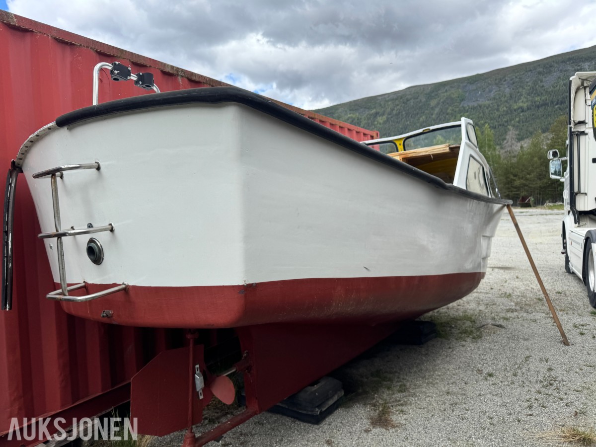 1975 Mørebas snekke 20 fot med Volvo Penta 2000 diesel