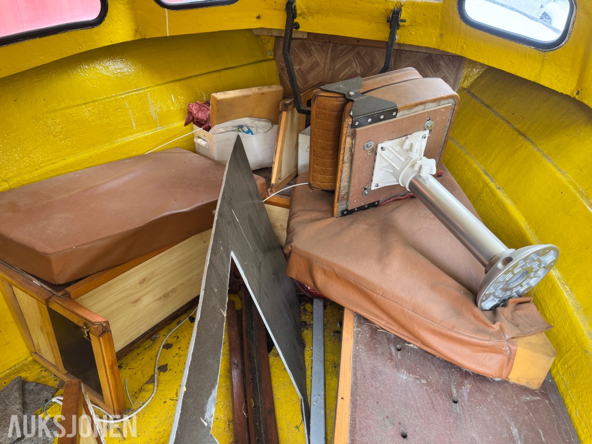 1975 Mørebas snekke 20 fot med Volvo Penta 2000 diesel