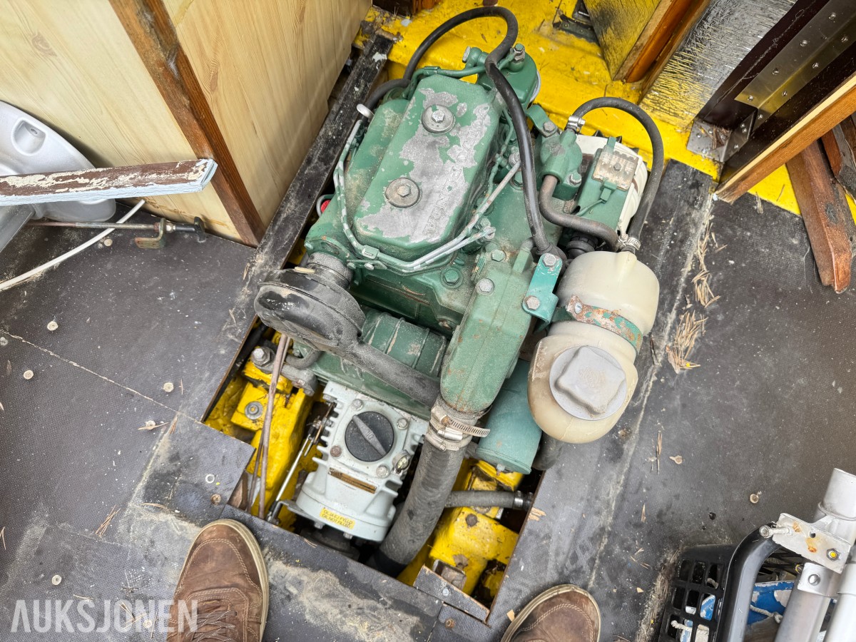 1975 Mørebas snekke 20 fot med Volvo Penta 2000 diesel