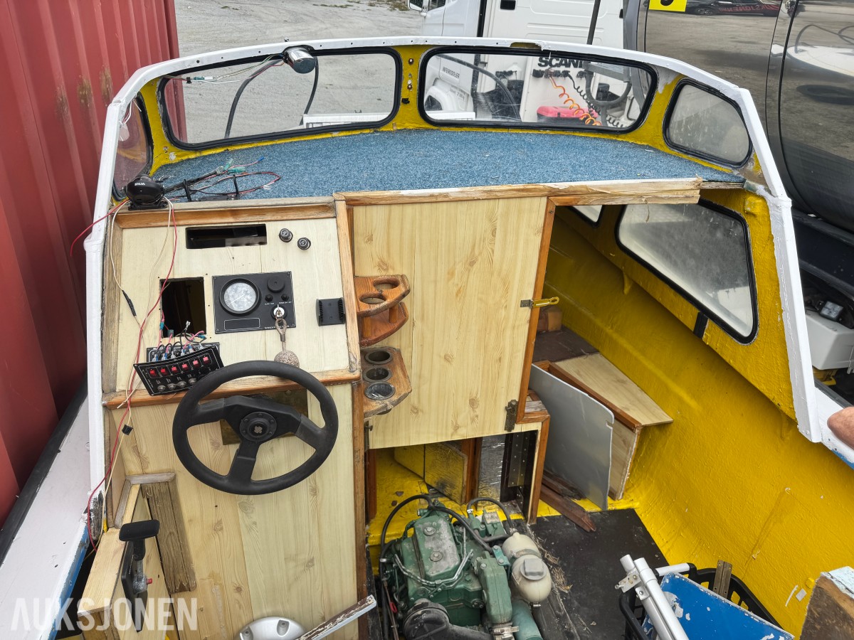 1975 Mørebas snekke 20 fot med Volvo Penta 2000 diesel