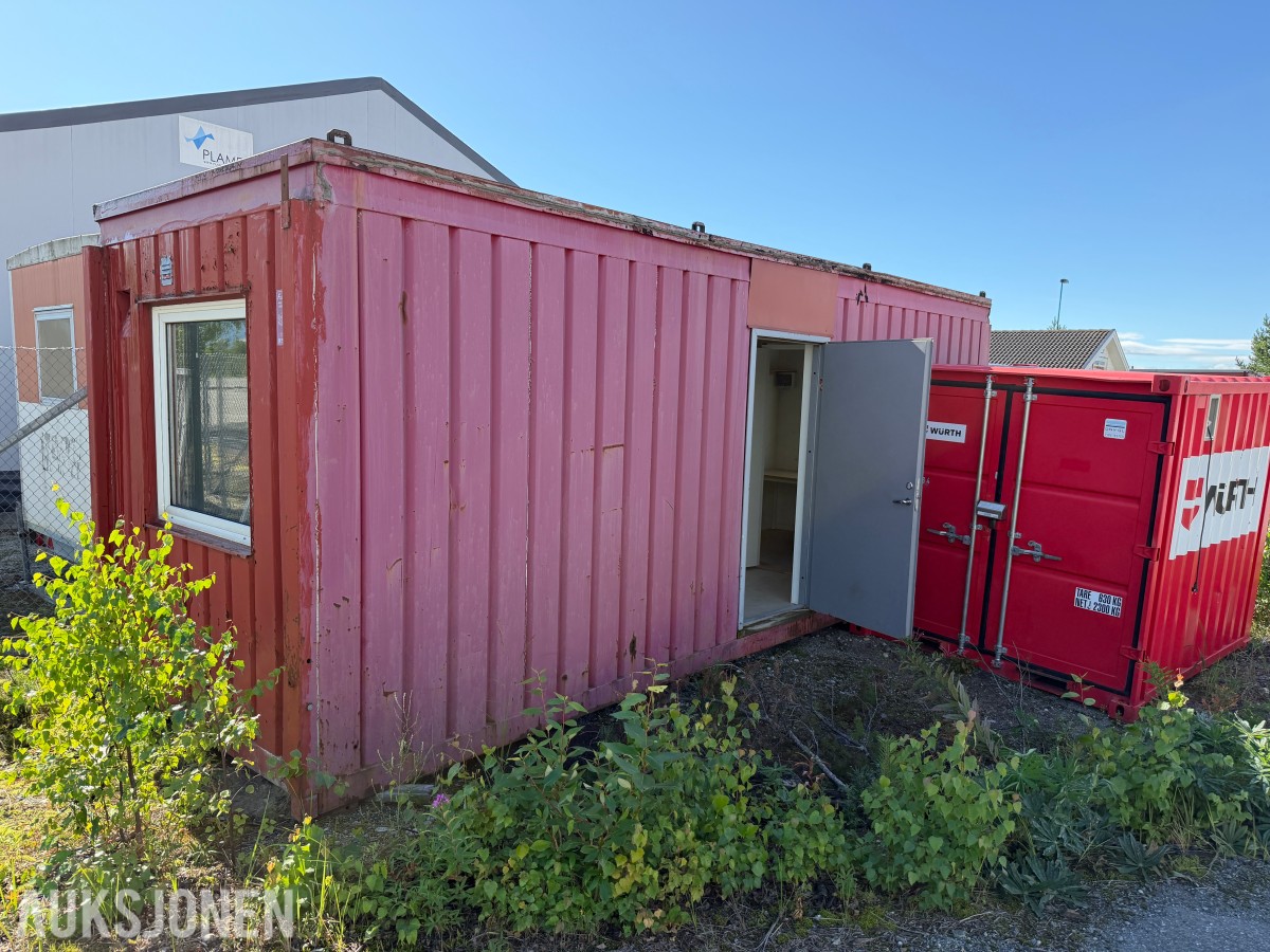 Mannskapscontainer 25 fot / Oppholdsrom og kontor