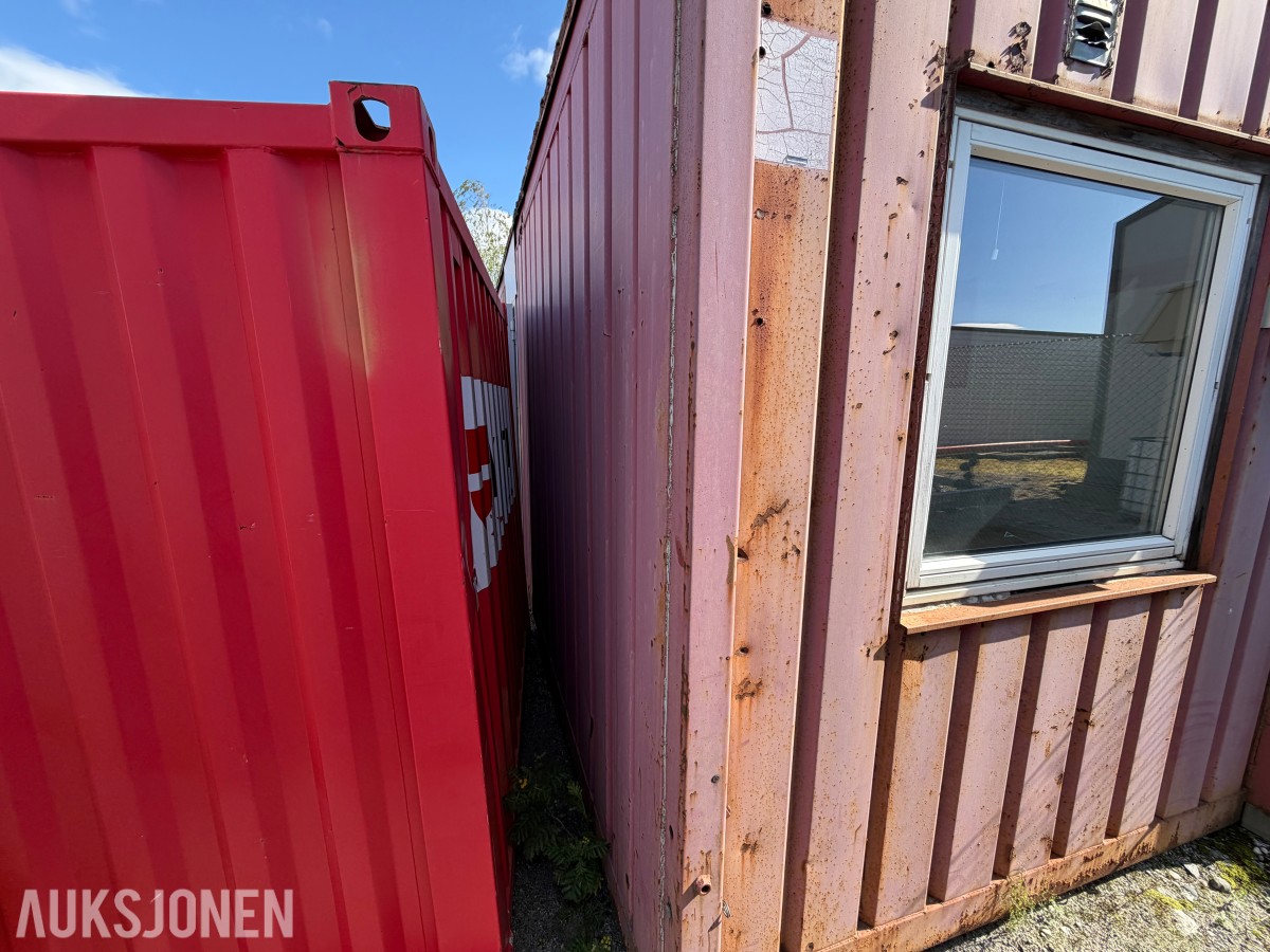 Mannskapscontainer 25 fot / Oppholdsrom og kontor