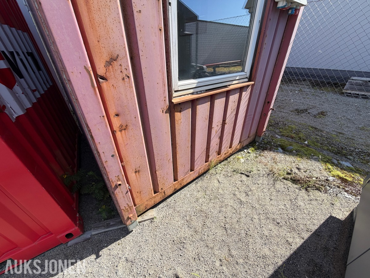 Mannskapscontainer 25 fot / Oppholdsrom og kontor