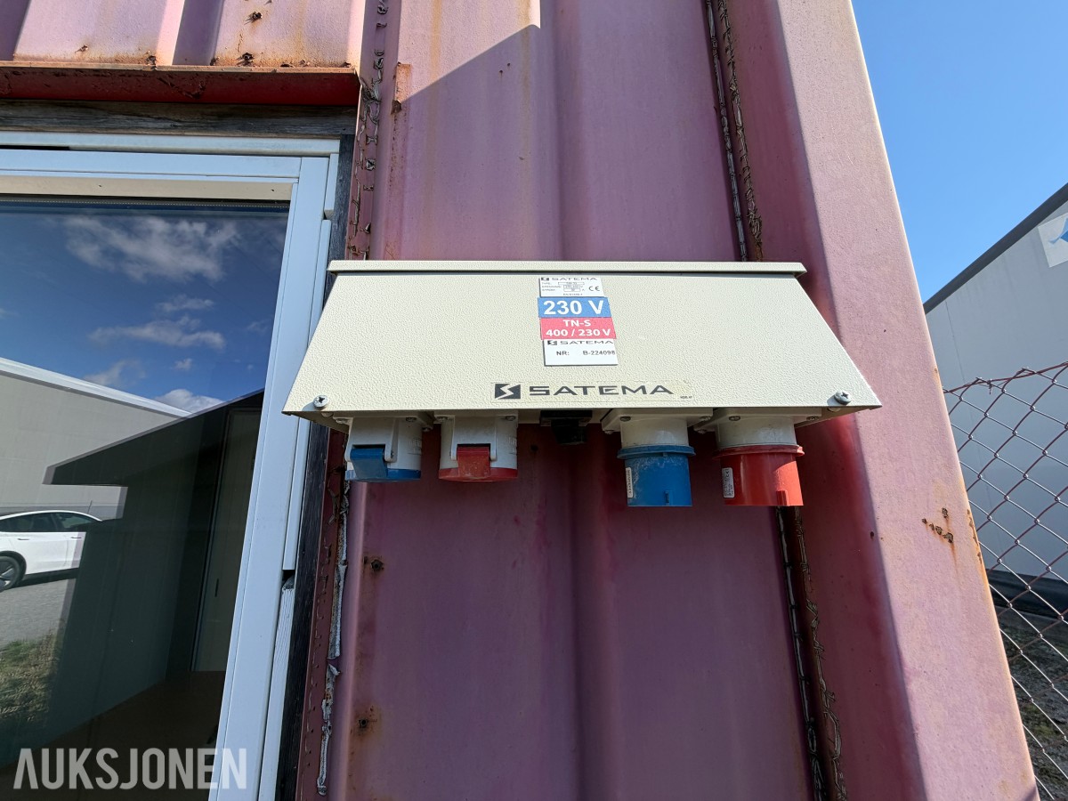 Mannskapscontainer 25 fot / Oppholdsrom og kontor