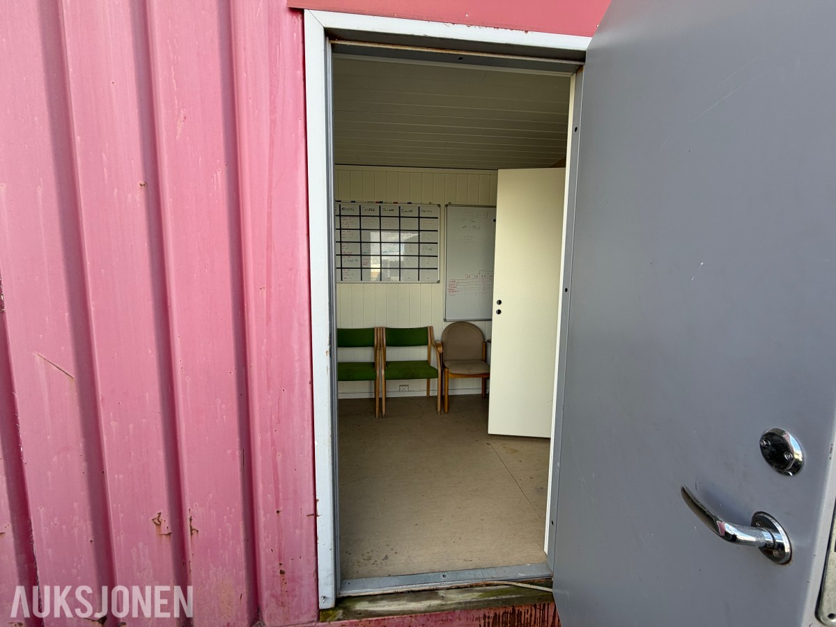 Mannskapscontainer 25 fot / Oppholdsrom og kontor