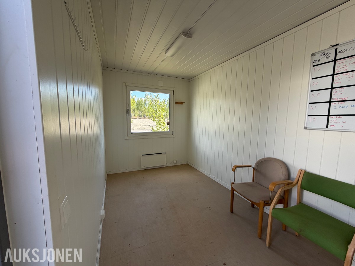 Mannskapscontainer 25 fot / Oppholdsrom og kontor