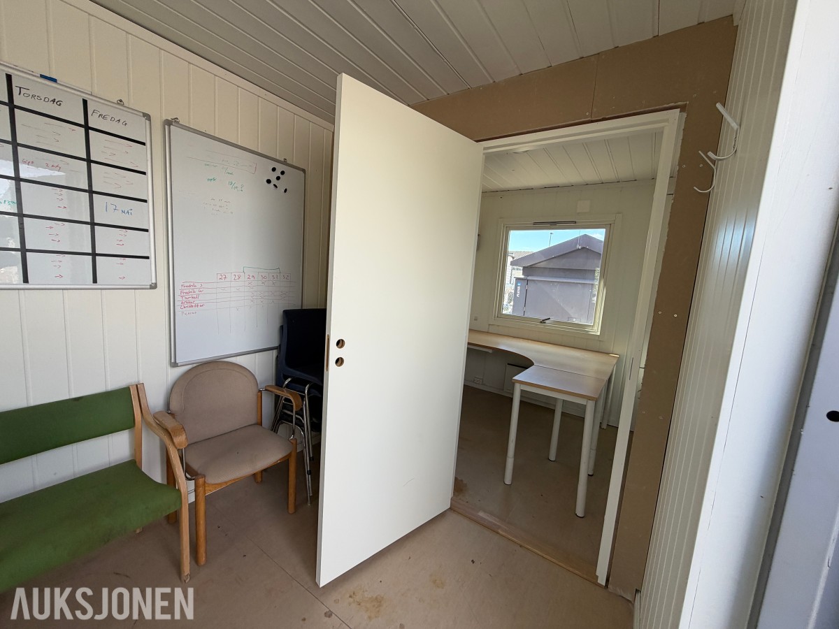 Mannskapscontainer 25 fot / Oppholdsrom og kontor